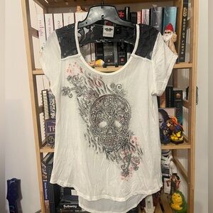 Harley Davidson Women’s Bedazzled Shirt Size Medium